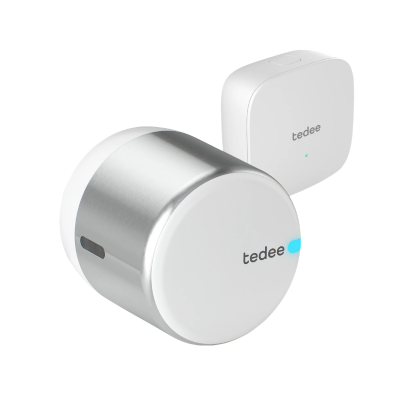 Cerradura tedee GO2 (plata) + Bridge