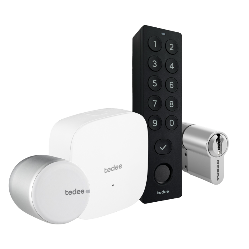 pack PRO con teclado, cerradura, puente y cilindro